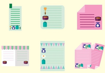 Recipe Card Vector - Free vector #370821